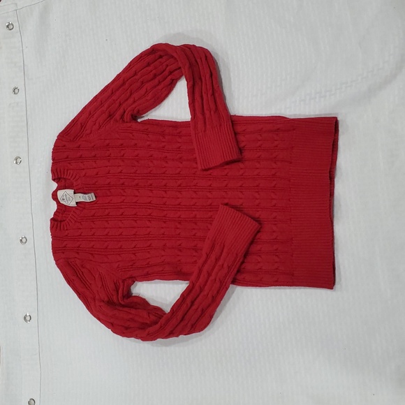 St john"s Bay lot Cable Knit Sweaters - Red and Blue - Picture 7 of 8